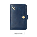Travel passport bag simple and portable multifunctional passport holder document storage protective cover