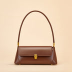 Small French Style women's genuine leather underarm bag