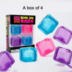 Pinch ice cubes to relieve stress, toy pressure ball