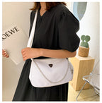 New Simple Small Shoulder Bag Girls Mini Messenger Bag Solid Color Shoulder Bag Casual Student Bag Messenger Bag