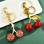 Cherry keychain bag pendant women's bag accessory pendant