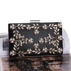Clutch Bag Evening Bag Women's European And American Banquet Bag Flower Evening Bag