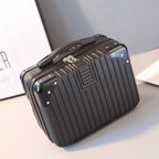 Vintage Luggage Mini Makeup Case 14-inch Small Box Gift Box 16-inch Carry-on Bag Storage Lock Box