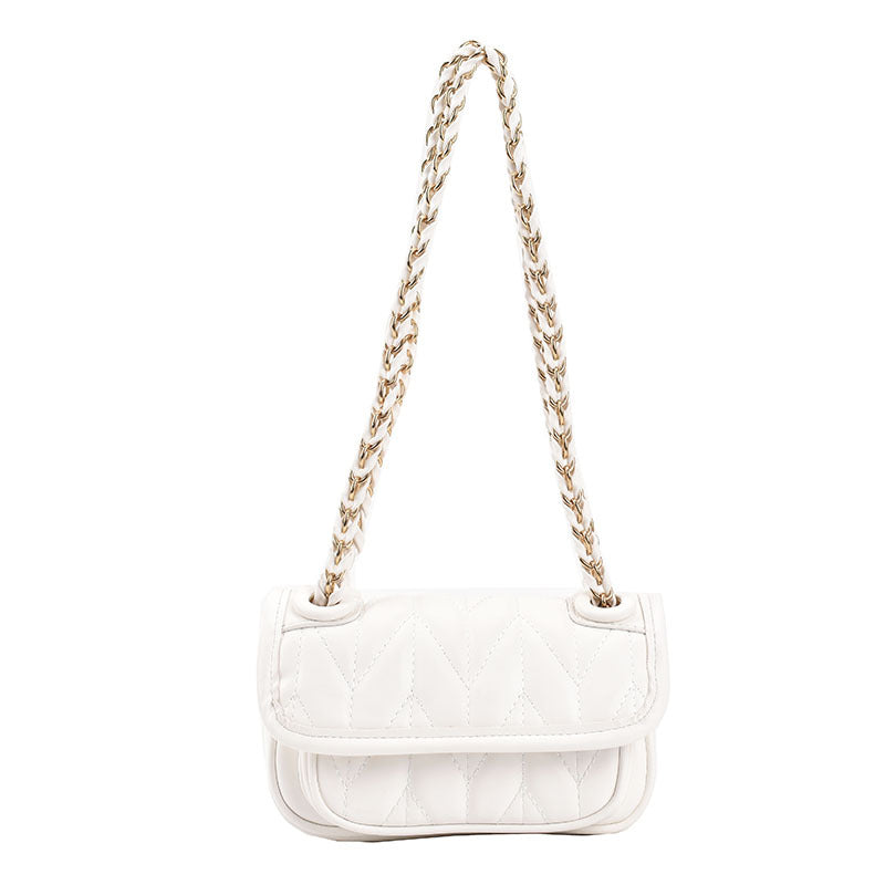 Fashion Chain Bag Women's Bag Small Fresh Rhombus Messenger Bag Mini Mobile Phone Lipstick Bag Trendy Bag