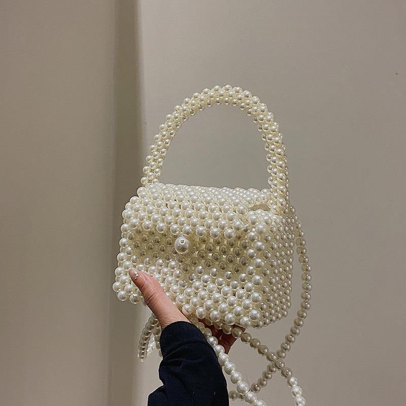 Pearl Bag Women's 2023 Crossbody Bag Mobile Phone Bag Mini Pearl Bag