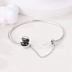 White copper plated 925 silver Panjia DIY pendant beads for making snake bone chains