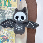 Halloween Cartoon Devil Bat Cute Plush Toy Doll Backpack Keychain Pendant