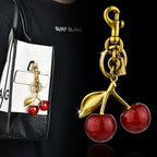 Cherry keychain bag pendant women's bag accessory pendant