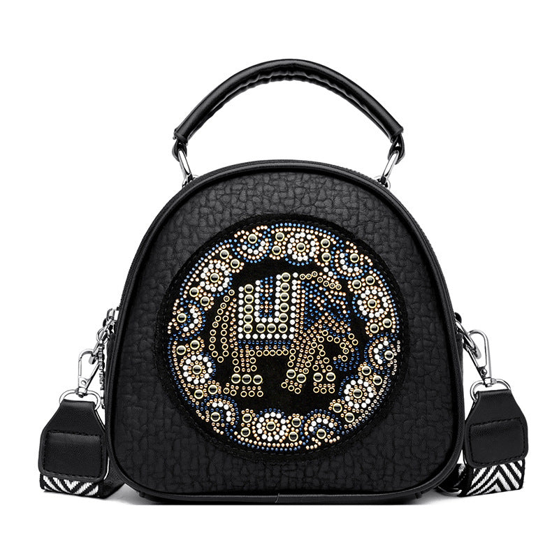 Handheld single shoulder crossbody bag