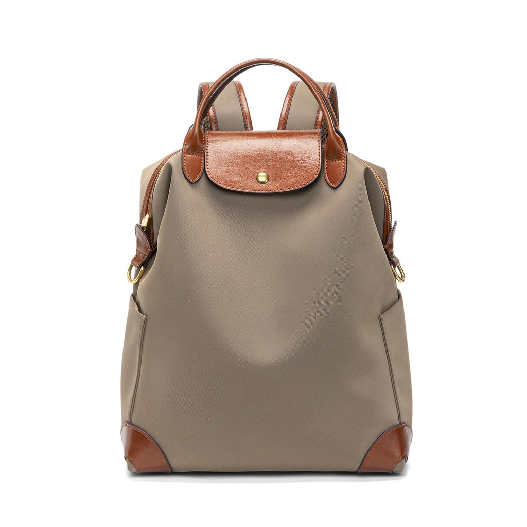 Stylish High-Quality Nylon Backpack with Large Capacity, Lightweight and Durable for Business Travel and Daily Commute