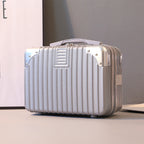 Vintage Luggage Mini Makeup Case 14-inch Small Box Gift Box 16-inch Carry-on Bag Storage Lock Box