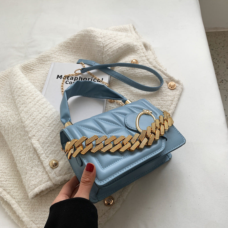Spring Fashion Bag For Girls New Girl Hand-Held Women's Bag Single Shoulder Messenger Bag Small Square Bag