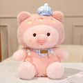 Cute Overalls Star Pig Plush Toy, Soft Comforting Doll for Kids, Adorable Pig Stuffed Animal Gift for Children