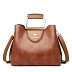 Cross shoulder bag women's handbag women's bucket bag