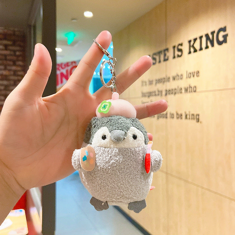 Stellalou Schoolbag Doll Key Chain Cute Bag Ornament Key Pendant Cinnamoroll Doll Plush Key Chain