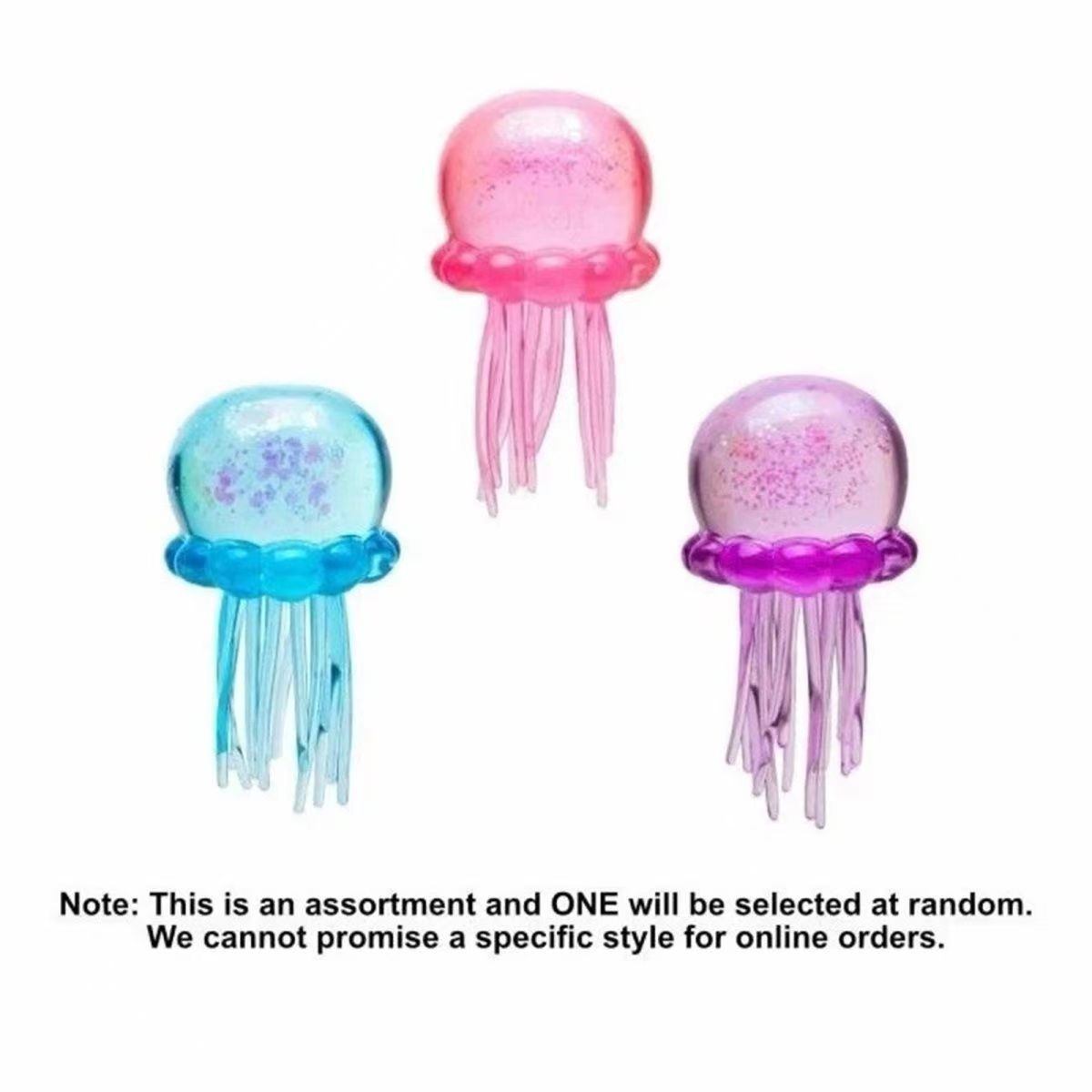 Luminous Water Play Octopus and Jellyfish Toy, Realistic Eight-Armed Design
