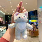 Lingna Belle Plush Key Chain Bag Doll Doll Bag Pendant Cute Couple Cartoon Pendant Key Chain