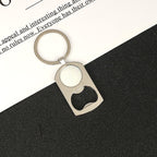 Qatar World Cup Small Gift Baking Varnish Metal Bottle Opener Basketball Football Key Chain