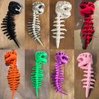 Dinosaur Skeleton Headpiece Dinosaur Bones Hat Mask Cosplay Decoration Prop for Kids and Adults