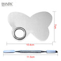 IMAGIC Stainless Steel Color Palette Color Stick Makeup Artist Special Color Steel Plate Beauty Tool
