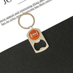 Qatar World Cup Small Gift Baking Varnish Metal Bottle Opener Basketball Football Key Chain