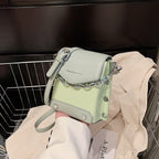 Women's Bag Fashion Mobile Phone Bag New Chain Rivet Small Bag Trendy Shoulder Messenger Bag