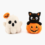 Halloween Ghost Plush Keychain, Cute Cartoon Soft Toy for Women, Bag Charm and Decorative Gift