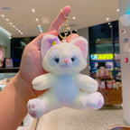Lingna Belle Plush Key Chain Bag Doll Doll Bag Pendant Cute Couple Cartoon Pendant Key Chain