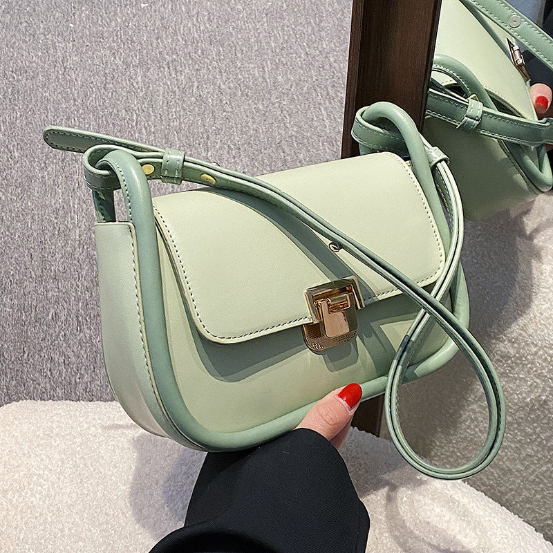 Western Style Bag New Fashion Women's Bag Texture Underarm Shoulder Bag Small Fresh All-Match Women's Bag Messenger Bag