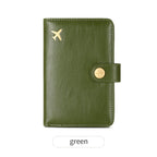 Travel passport bag simple and portable multifunctional passport holder document storage protective cover