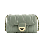 Small Fresh Bag Women's New Rhombus Chain Bag Fashion Lady Style Shoulder Bag Soft PU Messenger Bag