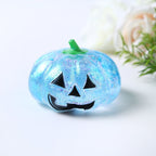 Halloween Funny Pumpkin Head Squishy Stress Relief Toy, Rebound Decorative Gift