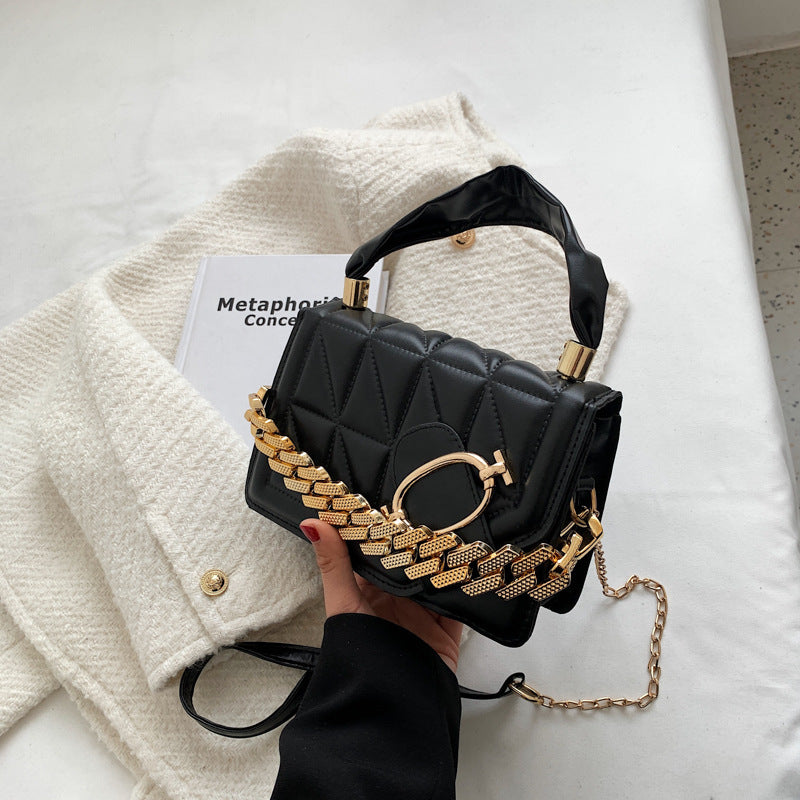 Spring Fashion Bag For Girls New Girl Hand-Held Women's Bag Single Shoulder Messenger Bag Small Square Bag