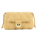 Small Fresh Bag Women's New Rhombus Chain Bag Fashion Lady Style Shoulder Bag Soft PU Messenger Bag