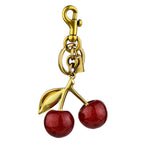 Cherry keychain bag pendant women's bag accessory pendant