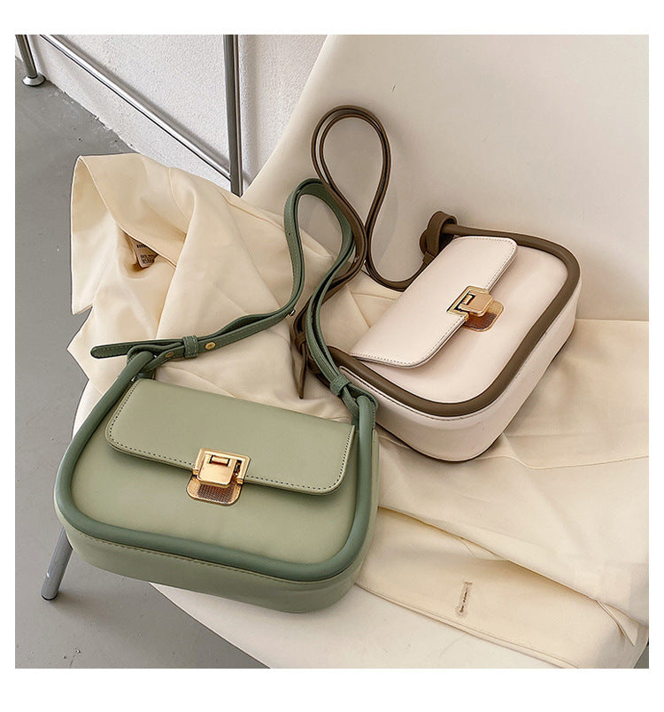 Western Style Bag New Fashion Women's Bag Texture Underarm Shoulder Bag Small Fresh All-Match Women's Bag Messenger Bag