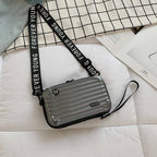 PC hard shell toiletry bag 7-inch shoulder crossbody bag hand storage bag suitcase small bag