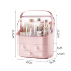 Cosmetics Storage Box Household Transparent Simple Dust-proof Large-Capacity Drawer Makeup Box Drawer Storage