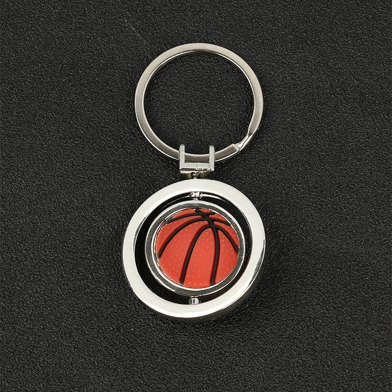 Qatar World Cup Small Gift Baking Varnish Metal Bottle Opener Basketball Football Key Chain