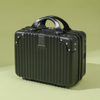 Vintage Luggage Mini Makeup Case 14-inch Small Box Gift Box 16-inch Carry-on Bag Storage Lock Box