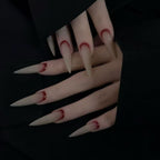 Cold and vibrant blood nail wearing armor ultra long 4cm nail patch