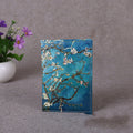 Passport Cover Color Printing Canvas Printing Travel Abroad Universal PU Leather Passport Clip Passport Book Travel