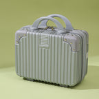 Vintage Luggage Mini Makeup Case 14-inch Small Box Gift Box 16-inch Carry-on Bag Storage Lock Box