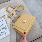 LEFTSIDE Leather Mini Crossbody Bags for Women Summer Shoulder Bag with Short Handle Female Phone Purses and Handbags