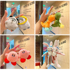 Stellalou Schoolbag Doll Key Chain Cute Bag Ornament Key Pendant Cinnamoroll Doll Plush Key Chain