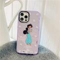 Cartoon Beautiful Girl Princess Suitable For iPhone13 Apple 12Promax Mobile Phone Cover 7 8plus Anti-Fall XR