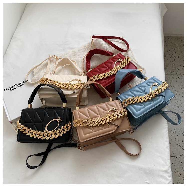 Spring Fashion Bag For Girls New Girl Hand-Held Women's Bag Single Shoulder Messenger Bag Small Square Bag