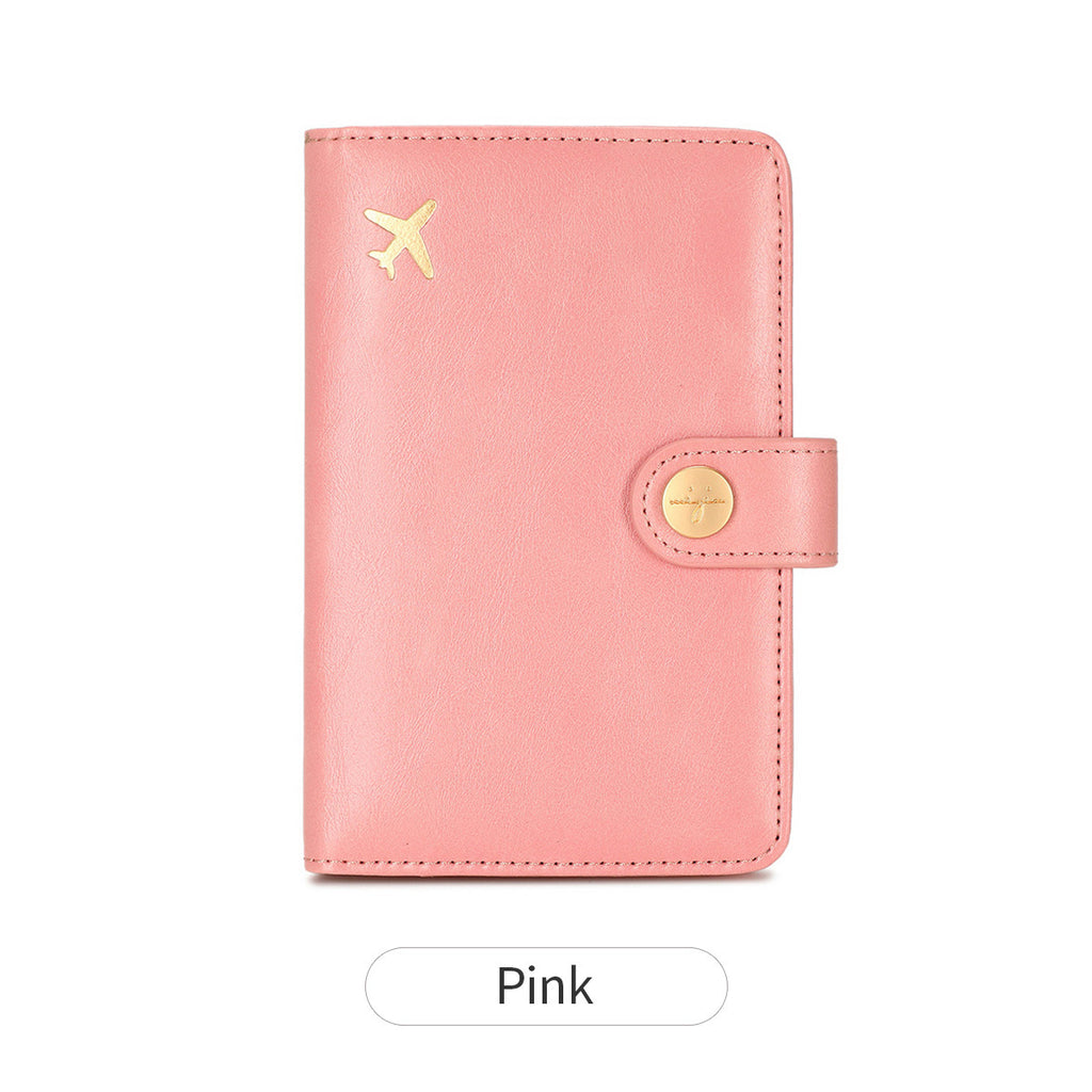 Travel passport bag simple and portable multifunctional passport holder document storage protective cover