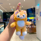 Lingna Belle Plush Key Chain Bag Doll Doll Bag Pendant Cute Couple Cartoon Pendant Key Chain