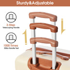 3 Piece Luggage Set Hardside Spinner Suitcase